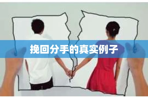 挽回分手的真实例子