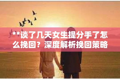 **谈了几天女生提分手了怎么挽回？深度解析挽回策略**