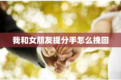 我和女朋友提分手怎么挽回