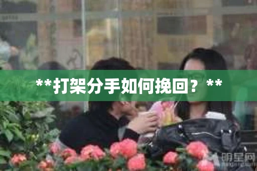 **打架分手如何挽回？**