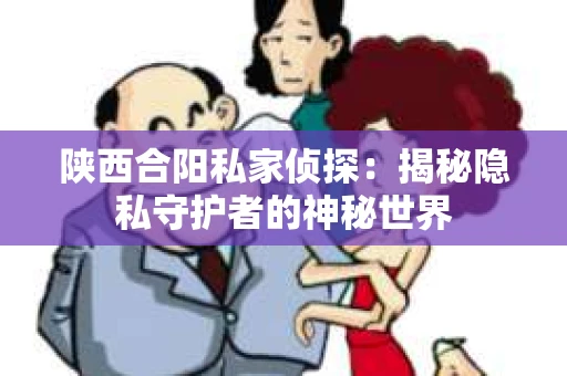 陕西合阳私家侦探：揭秘隐私守护者的神秘世界