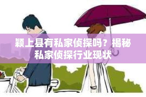 颖上县有私家侦探吗？揭秘私家侦探行业现状