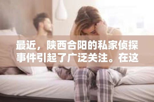 最近，陕西合阳的私家侦探事件引起了广泛关注。在这个信息爆炸的时代，隐私保护显得尤为重要。今天，我们就来聊聊这个事件，看看它背后的一些故事。
