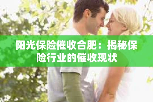 阳光保险催收合肥：揭秘保险行业的催收现状