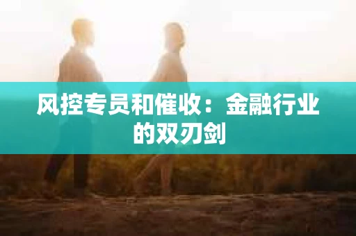 风控专员和催收：金融行业的双刃剑
