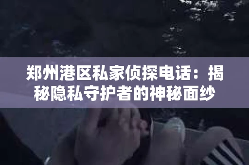 郑州港区私家侦探电话：揭秘隐私守护者的神秘面纱